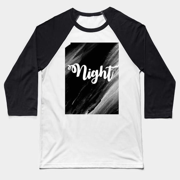 night Baseball T-Shirt by Stasia_Os